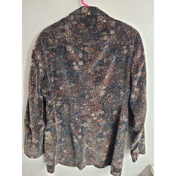 Austin Reed Purpose Wear Two Button Flower Print Blazer - Picture 2 of 3